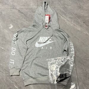 Nike Heather Gray Air Hoodie